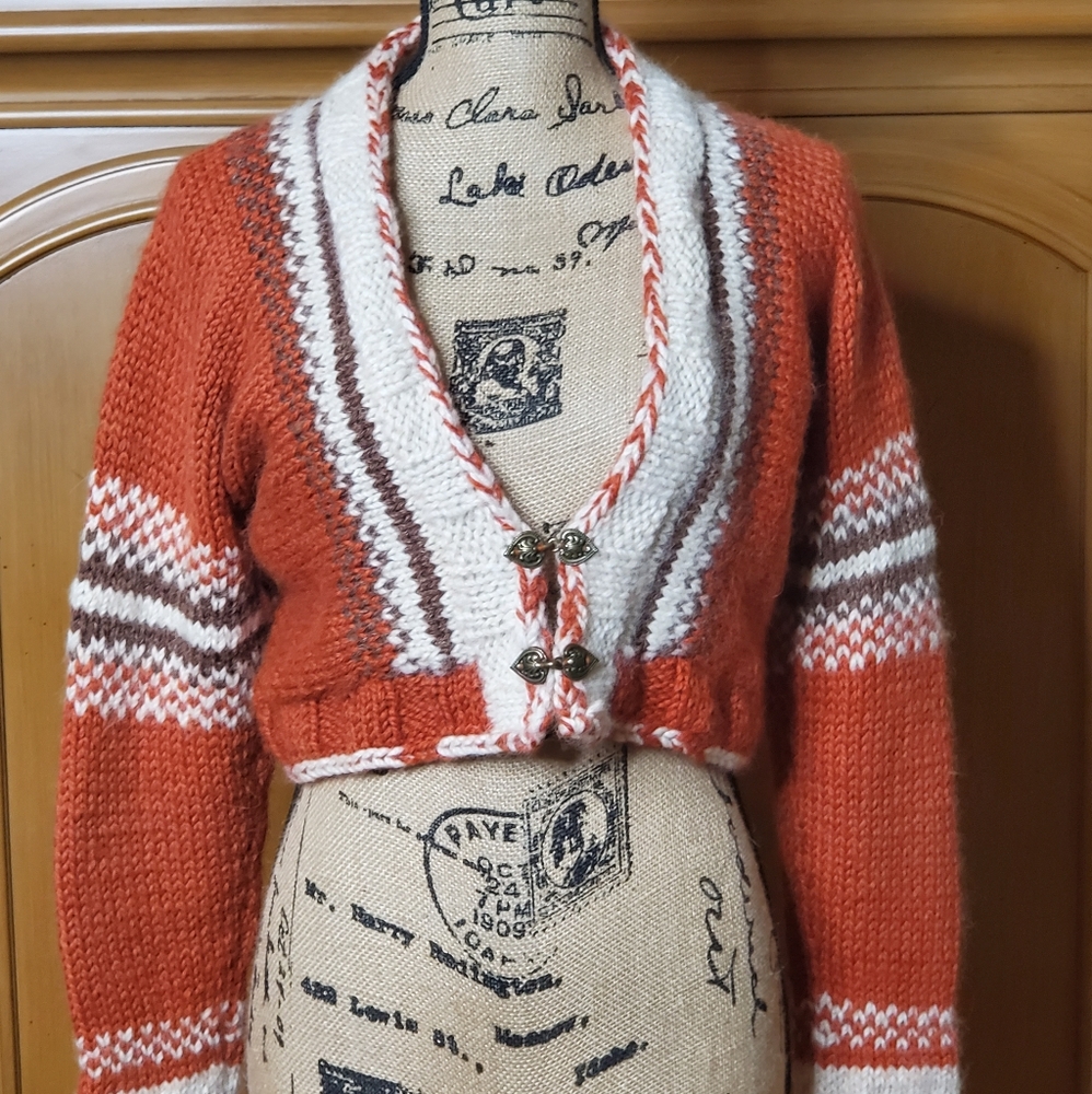Authentic Alpaca knit shrug